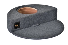 ConnectED Bilspesifikk basskasse 10&quot; Reservehjulsbr&#248;nn (650x160mm)