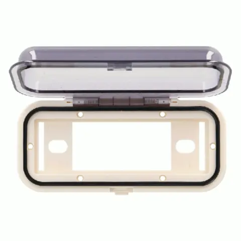 Metra Deksel til marinebruk Sprutsikkert til marine hovedenhet, hvit 