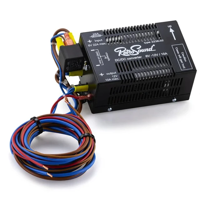 RetroSound 6-12 Volt Konverter 