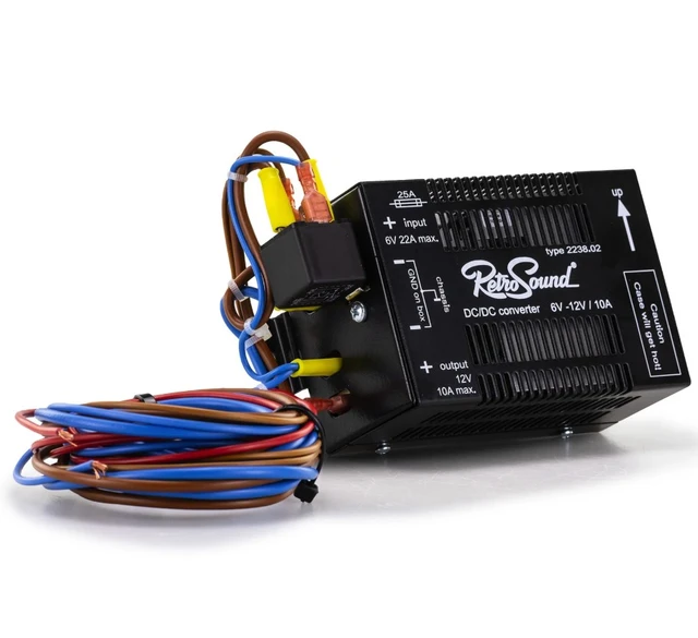 RetroSound 6-12 Volt Konverter 