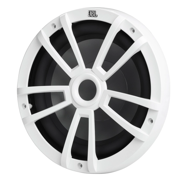 JBL Marine, 10" subwoofer hvit Sprutsikker IPx5, 600W max 