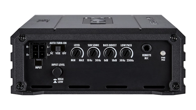 HiFonics ZEUS Street ZXS900/1 Klasse D Mono Kompakt Forsterker 