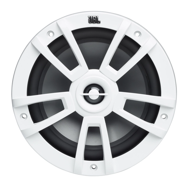 JBL Marine, 8" koaxial 2-veis hvit Sprutsikker IPx5, 375W max 