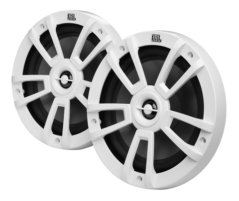 JBL Marine, 8" koaxial 2-veis hvit Sprutsikker IPx5, 375W max