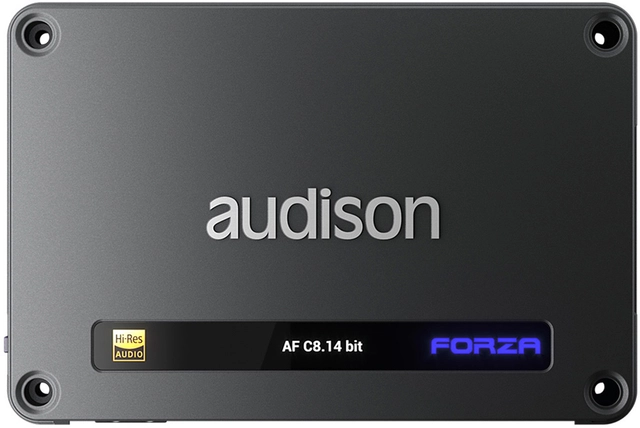 Audison Forza 8-kanals DSP-forsterker 800W RMS  @ 2ohm 